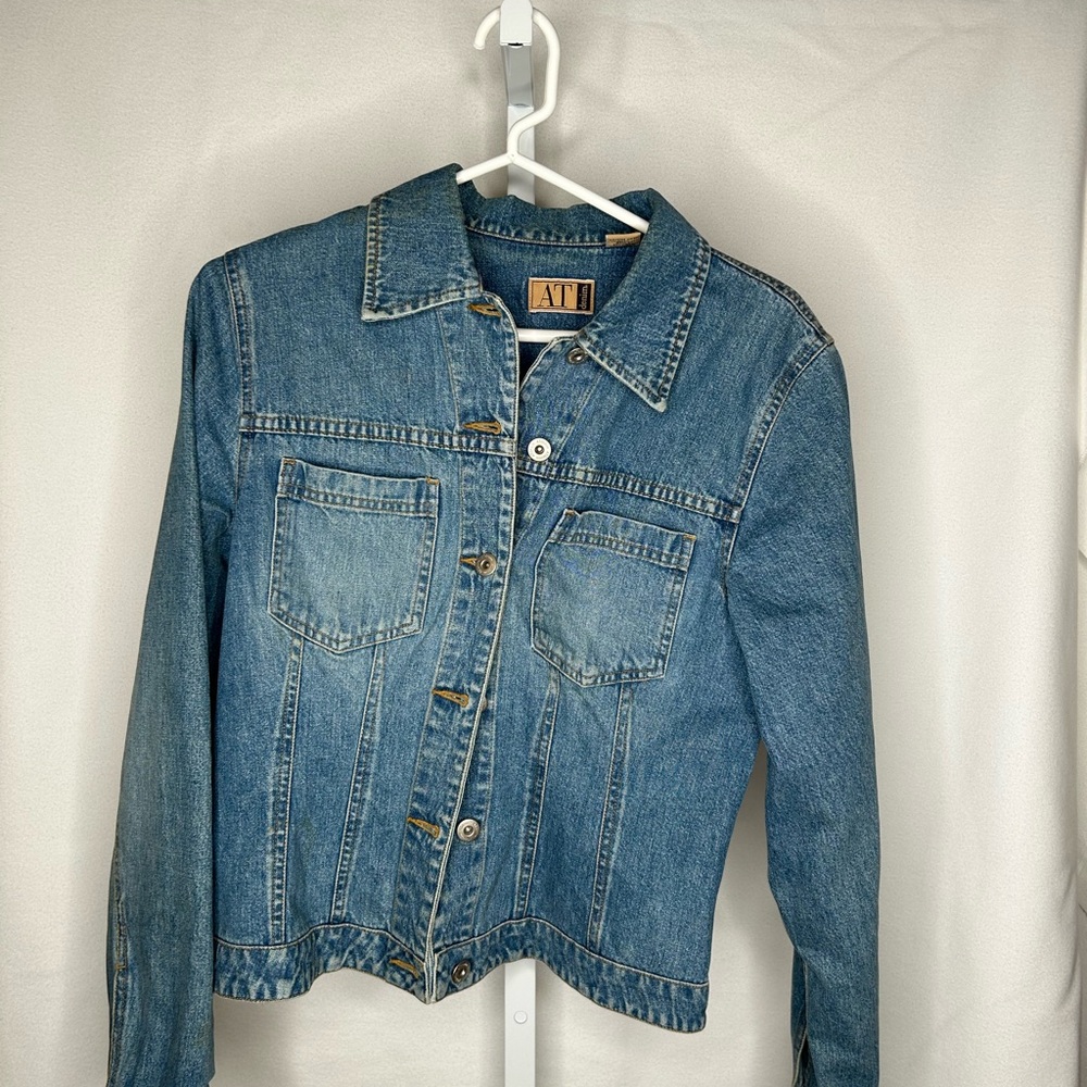 Ann Taylor Classic Blue Denim Jacket
